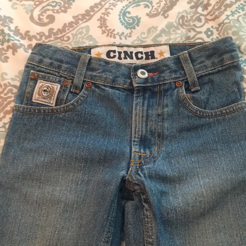 Cinch Boys Boot-Cut Jeans. Size 8 slim
